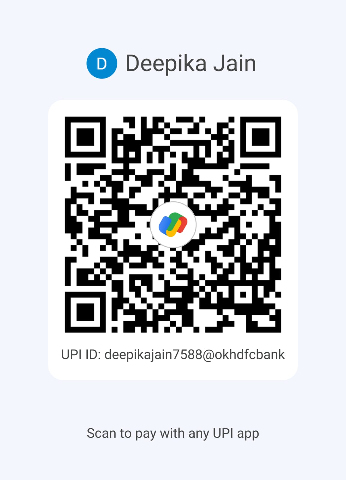 Scientific Pathocare UPI payment QR